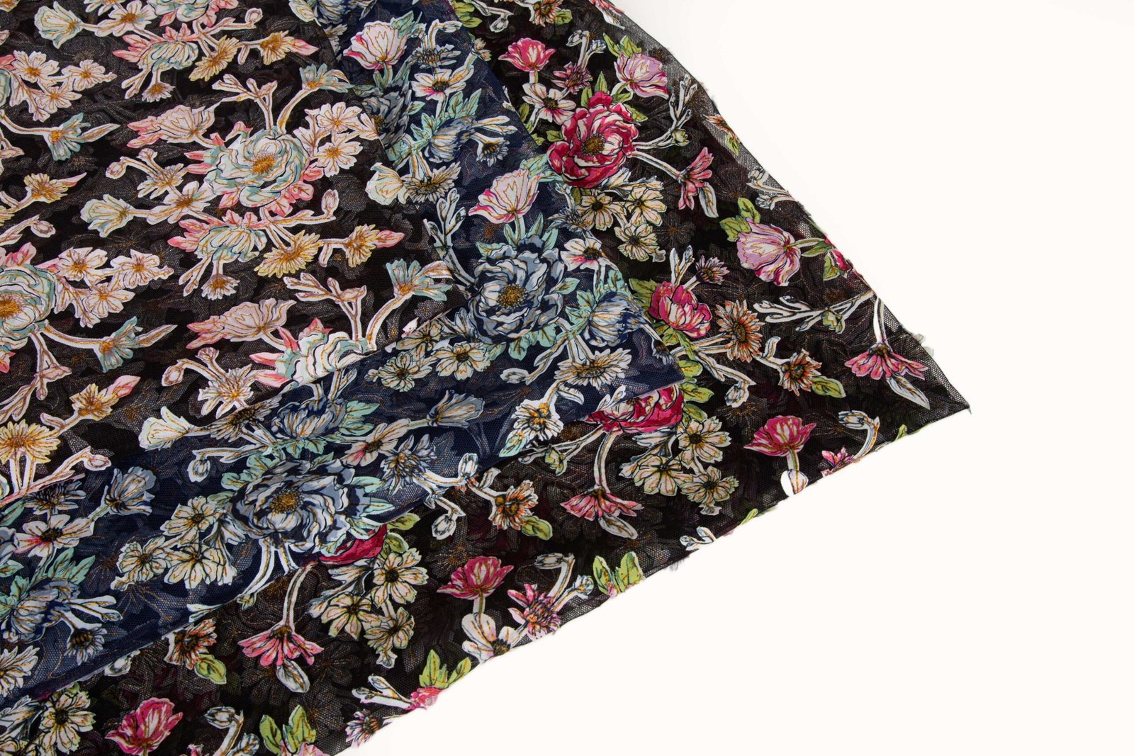 Zenithfabrics Artistic 3D Floral Applique Lace: Heavyweight 260g Soft Tulle for Baju Kurung, Kebaya & Couture - Image 7