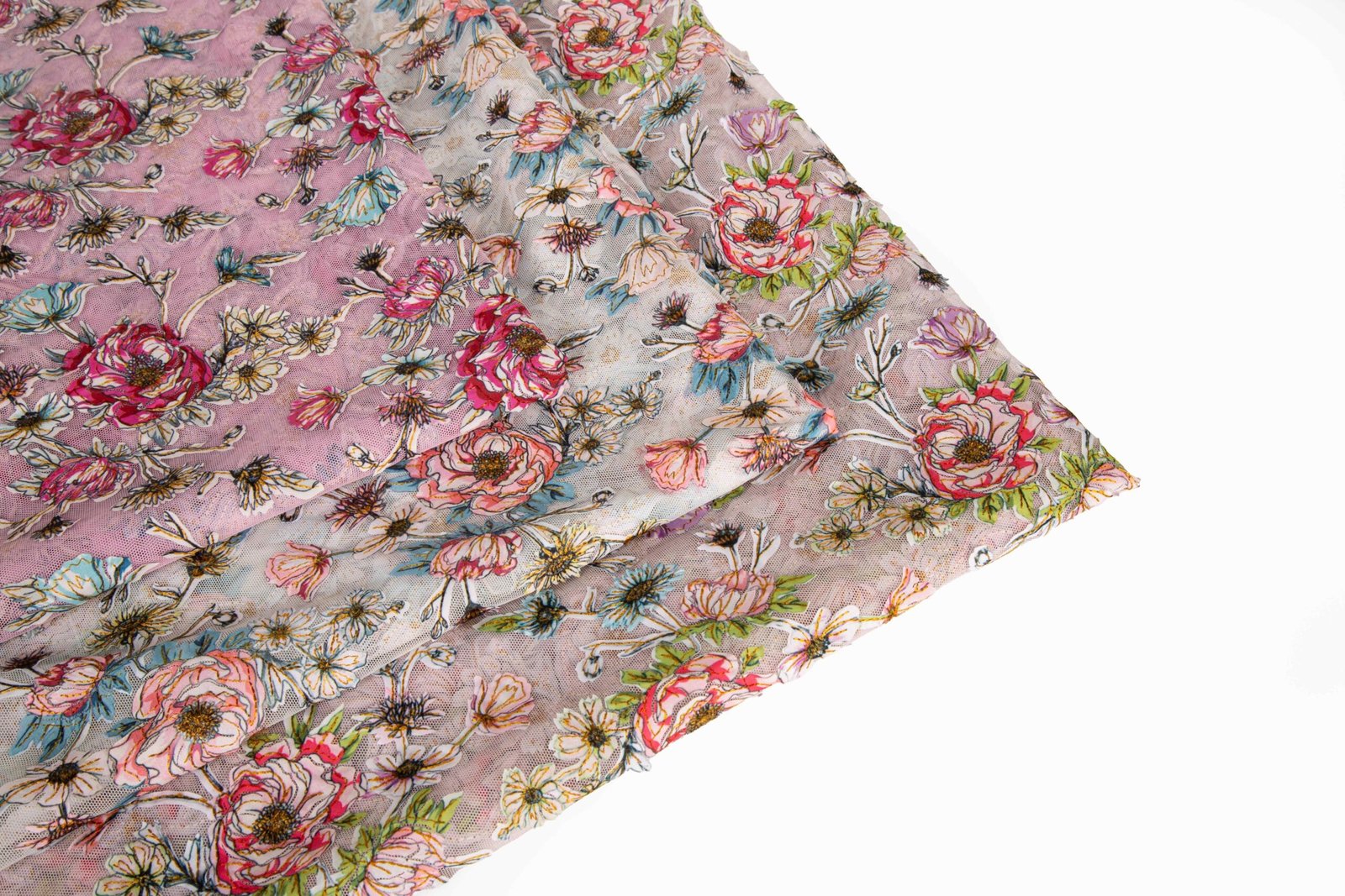 Zenithfabrics Artistic 3D Floral Applique Lace: Heavyweight 260g Soft Tulle for Baju Kurung, Kebaya & Couture - Image 6