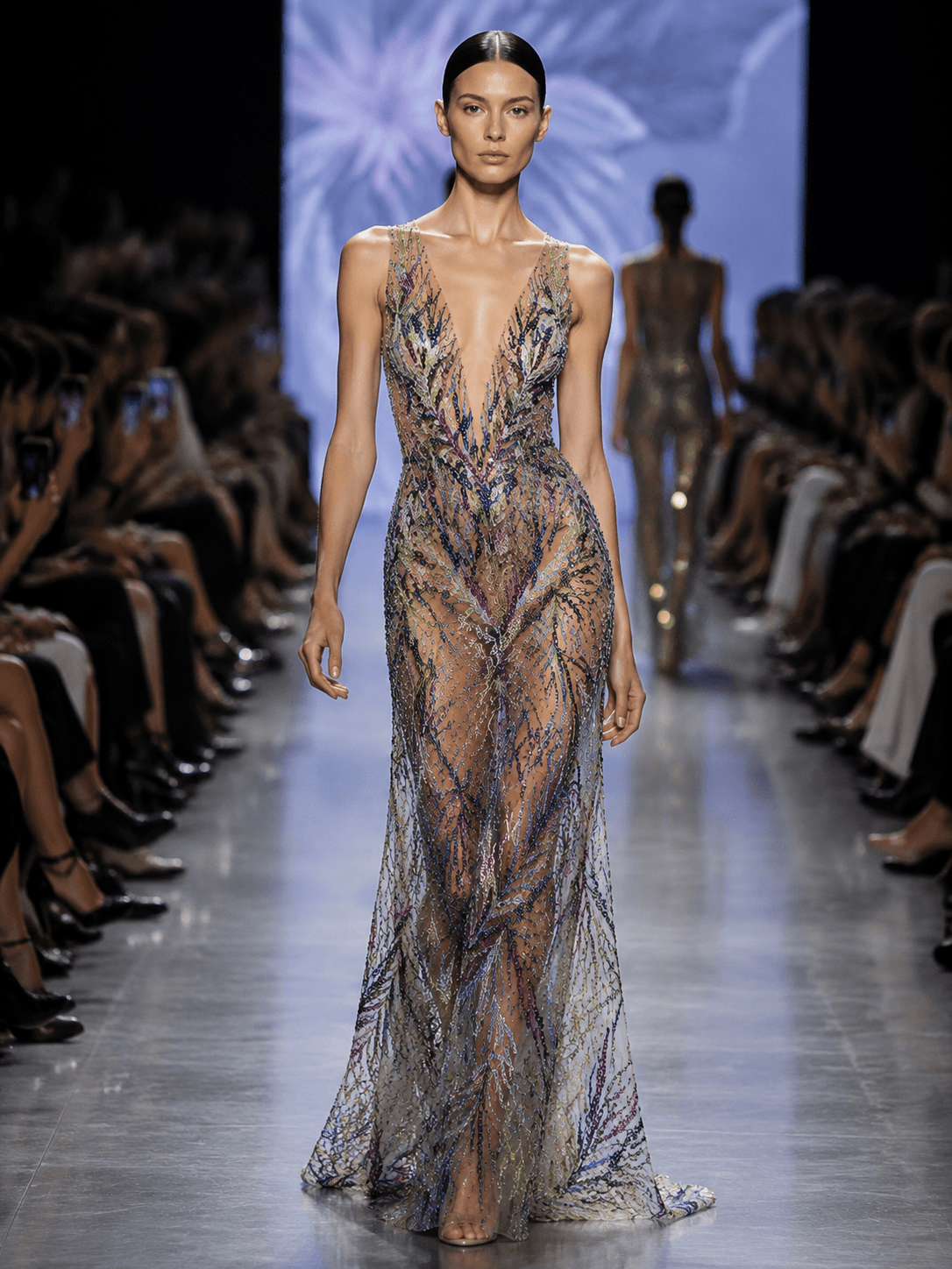 Sequin fabric for stage costumes and couture – custom sequin embroidery fabric for red carpet gowns and performance wear