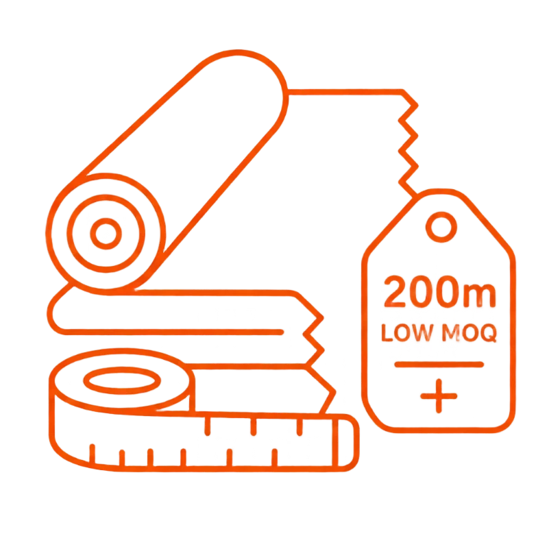 Low MOQ Fabric Development Custom fabric manufacturing service icon